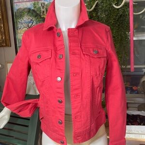 Talbots classic jean jacket